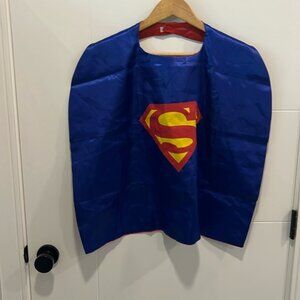Super man super hero cape kids